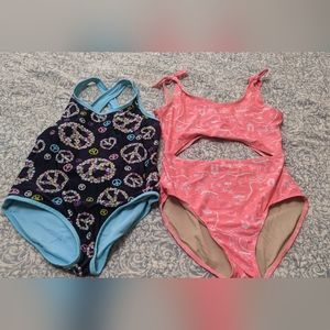 Girls Size XL Old Navy One Piece Swimsuit Lot